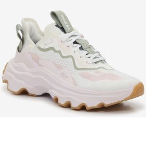 SOREL Kinetic Breakthru Day Sneaker - Women's white light pink grey